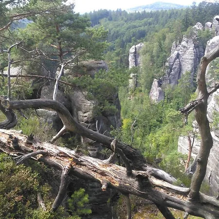Na Vrcholu Boreckých Skal * Hnanice (Liberec)